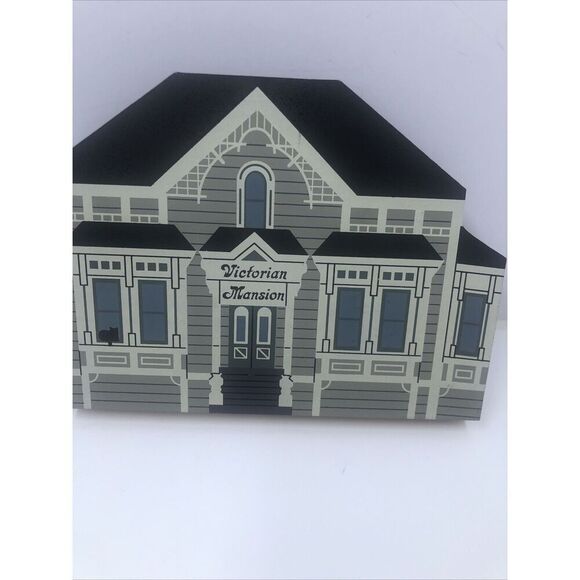 The Cat’s Meow  Bed and Breakfast Series Victorian Mansion. 1995 Vintage - Picture 1 of 13